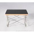 طاولة قاعدة سلك Eames بواسطة الفولاذ المقاوم للصدأ